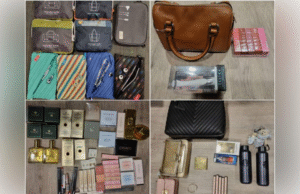 Joya, cárcel para extranjeros que robaron productos por valor de $ 5k en la tienda en el aeropuerto de Changi