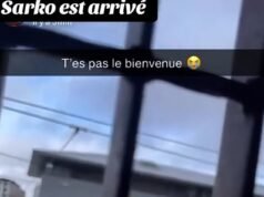 Nicolas Sarkozy está bajo protección policial dentro de la prisión después de su primera noche “aterradora” en la cárcel después de que “un compañero de prisión se filmara amenazando al ex presidente caído en desgracia”.