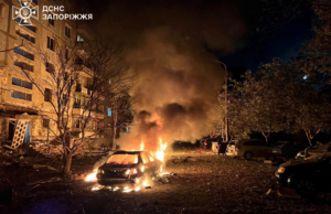 Rusia llueve en drones y misiles de Ucrania, aviones de Scambals de Polonia