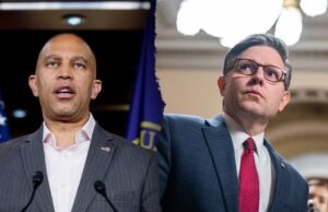 El orador Johnson desestima el desafío de debate de cierre ‘desesperado’ del demócrata