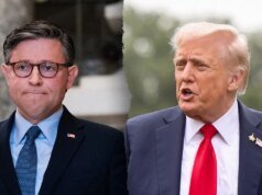 El presidente Johnson advierte que la demanda “nuclear” de Trump podría resultar contraproducente para los republicanos