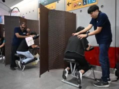 SMRT ofrece reflexología gratuita en las estaciones de MRT