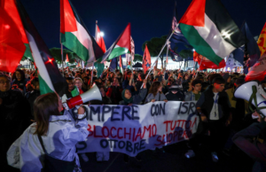 Meloni Gaza Flotilla de Italia criticó la huelga general planificada
