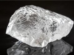 Ven el “diamante raro” de 340 quilates: “Tiene una pureza excepcional”