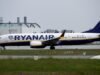 Un vuelo de Ryanare está a unos seis minutos del combustible para despegar y del aterrizaje de emergencia