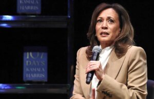 Kamala Harris llama “loca” a la administración Trump con malas palabras en un evento en Los Ángeles