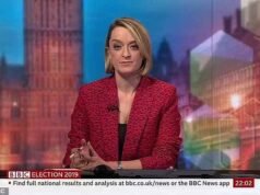 Trabajé con Laura Kuenssberg en la BBC; ella mostró su verdadera cara en las bebidas del trabajo cuando las cámaras dejaron de grabar.