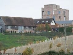 ‘La cosa vanagloriosa más repugnante que he visto en mi vida’: el veredicto condenatorio de los aldeanos sobre el castillo Grand Designs de £ 7,5 millones en el corazón del país de Shakespeare, que lo comparan con una fortaleza nazi