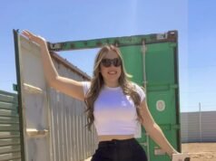 Una pareja se muda de un lugar de alquiler para vivir en un contenedor de envío y ha ahorrado $400,000 en el proceso