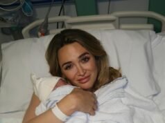 ¡Georgia Harrison confirma que ha dado a luz! La estrella de Love Island da la bienvenida a una niña con su novio Jack Spacey, después de que ella dejó a los fanáticos adivinando con una publicación burlona de ‘truco o trato’ de Halloween