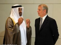 Revelado: Dentro de la villa de lujo de £ 10 millones fuertemente custodiada propiedad de la familia real de Abu Dhabi que Andrew pronto llamará hogar