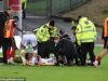 El futbolista del Queen’s Park se disloca la rodilla en el campo y tiene una agonizante espera de 10 horas antes de que llegue la ambulancia… a la 1 de la madrugada.