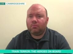 Estaba en el andén cuando llegó el tren de Huntingdon atacado por un cuchillo. Lo que vi me dejó sin dormir y tan mareado que todavía no puedo comer.