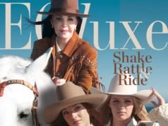 Priscilla Presley, de 80 años, posa con sus nietas mini-yo, de 17 años, después de que su madre Lisa Marie muriera hace 2 años.