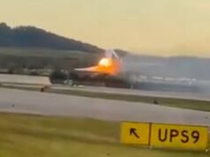 Cómo se desarrolló el desastre del accidente aéreo en Kentucky: un video desde múltiples ángulos muestra cómo el ala se incendió en el despegue, lo que provocó que el avión perdiera el control antes de estrellarse, propagando el fuego por cinco millas