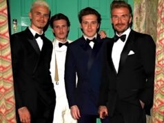 Brooklyn Beckham está asediado por comentarios de fanáticos que lo culpan por perderse el título de caballero de su padre en medio de una disputa mientras adopta el silencio de radio en las redes sociales.