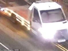 CCTV muestra una camioneta blanca conduciendo por la acera donde una “hermosa” mujer de 19 años fue atropellada, mientras un hombre de 41 años enfrenta cargos de asesinato