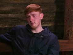 AngryGinge revela la forma BRUTAL en que su ex novia rompió con él para sorprender a Ruby Wax en I’m A Celebrity mientras busca apoyo después de un día ‘terrible’ en el campamento.