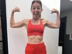 Lo que come Davina McCall en un día mientras se concentra en mantenerse en forma y saludable después de someterse a una lumpectomía por cáncer de mama y cirugía cerebral