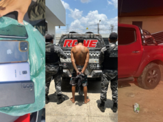 El juez invadió la casa y tomó como rehenes a la familia durante un robo en la zona norte de Teresina