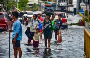 Al menos 46 muertos cuando el tifón Kalmaigi azota Filipinas y se estrella un helicóptero del ejército