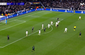 Tottenham marcó uno de los mejores goles desde los 90 metros en la historia de la Champions: ver para creer