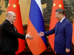 China y Rusia prometieron una respuesta conjunta a las sanciones “unilaterales” durante la visita del primer ministro ruso.