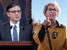 Demócrata interrumpe conferencia de prensa republicana sobre cierre en acalorado intercambio