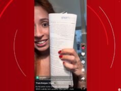 El candidato se volvió viral tras conseguir su informe firmado sobre Anime