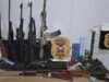 Durante la investigación fueron incautadas 11 armas de fuego y más de 2.000 cartuchos