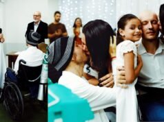Un paciente de cuidados paliativos se casa durante una estancia en el hospital