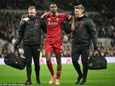 El Liverpool asestó un golpe devastador por la lesión de Alexander Isak: la estrella de £ 125 millones se enfrenta a meses de baja después de someterse a una cirugía por una pierna fracturada