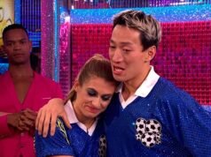 Los fanáticos de Strictly Come Dancing detectan una ‘pelea’ durante el tenso final después de afirmar que Nancy Xu parecía ‘furiosa’ durante el lloroso discurso de Carlos Gu luego de la pelea entre la pareja.