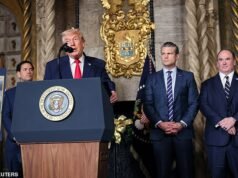 Trump cambia el nombre de los acorazados de la ‘Flota Dorada’ con su propio nombre en la renovación de una Armada de ‘aspecto terrible’