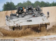 Los tanques Ajax defectuosos valorados en 6.300 millones de libras “estarán equipados con orugas de goma” después de que otro soldado resultara herido durante las pruebas