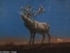 ¿Es este un nuevo Banksy? Un reno con luces navideñas aparece en London Fields dos días después de su última obra de arte