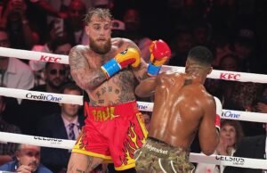 La madre de Jake Paul ‘quiere GOLPEAR a Eddie Hearn en su cara engreída’ y revela que Anthony Joshua se disculpó con ella por romperle la mandíbula a su hijo