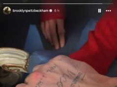 Brooklyn Beckham declara que su esposa Nicola Peltz es su ‘todo’ mientras celebra la Navidad con su familia después de devolverle el golpe con una púa apenas velada en medio de una disputa en curso.