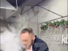 Resaca infernal de fiesta en la oficina: juerguista se fue luchando por su vida después de beber un cóctel de nitrógeno líquido servido por un famoso chef