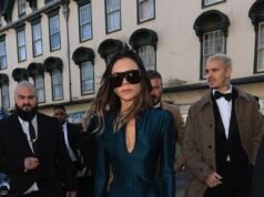 Adam Peaty se prepara para la boda de hoy con Holly Ramsay mientras los guardias de seguridad patrullan con perros antes del sindicato que ha destrozado a su familia.