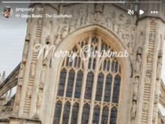 La familia de Adam Peaty envía un mensaje oscuro a los Ramsay: el hermano separado del atleta olímpico comparte una foto mordaz con la madre desconsolada del novio en el lugar de la boda, ya que se revela que su padre FUE invitado