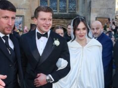 El día de la boda de Adam Peaty y Holly Ramsay ‘eclipsado por guardias de seguridad, patrullas caninas y pulseras obligatorias’, lo que llevó a un invitado a comparar las nupcias con una ‘cita en el hospital’