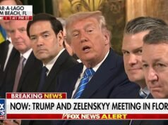 Momento incómodo en el que Trump deja atónitos a los periodistas en silencio después de preguntarles si considerarían el almuerzo gratis en Mar-a-Lago como un soborno: “Pueden hablar”