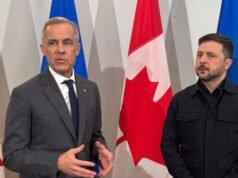 Zelensky se reunió con Carney en Halifax antes de las conversaciones del presidente de Ucrania con Trump en Florida.