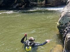 Padre murió ahogado en cascada de MG mientras intentaba salvar a su hija