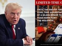 ‘Bono de Navidad’: la administración Trump triplicará el dinero para los inmigrantes ilegales que abandonen voluntariamente EE.UU. hasta 2026