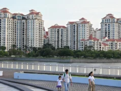 Vivir en el reloj de 99 años en una casa arrendada en Singapur