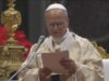 En la primera Navidad en el Vaticano, el Papa León XIV pidió el fin de todas las guerras