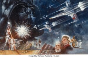 Pintura que presentó ‘Star Wars’ al mundo se subasta por 3,9 millones de dólares